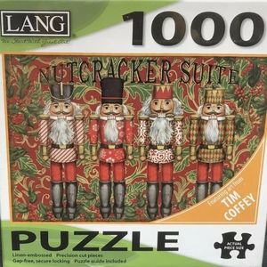 Nwt! Lang Companies Nutcracker Suite 1000 Piece Puzzle  Tim Coffey